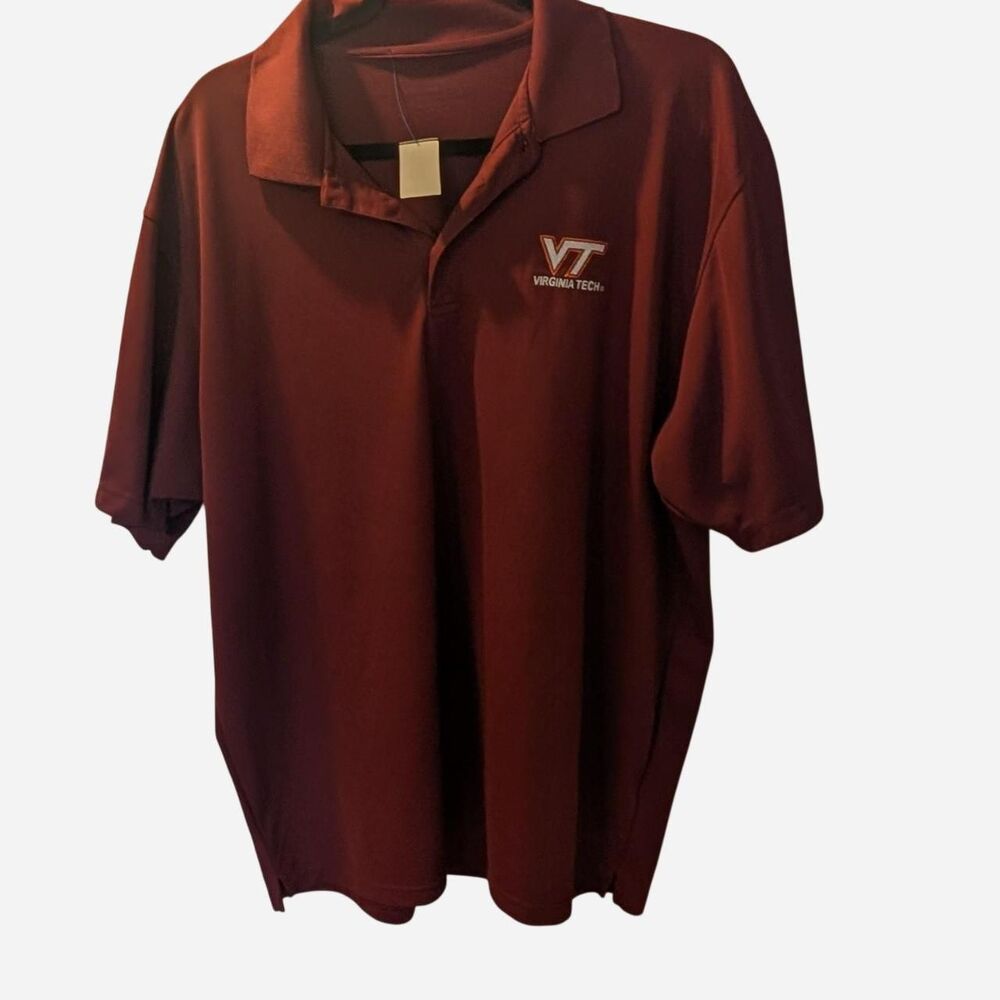 Converse Men's Burgundy and Red Polo-shirts